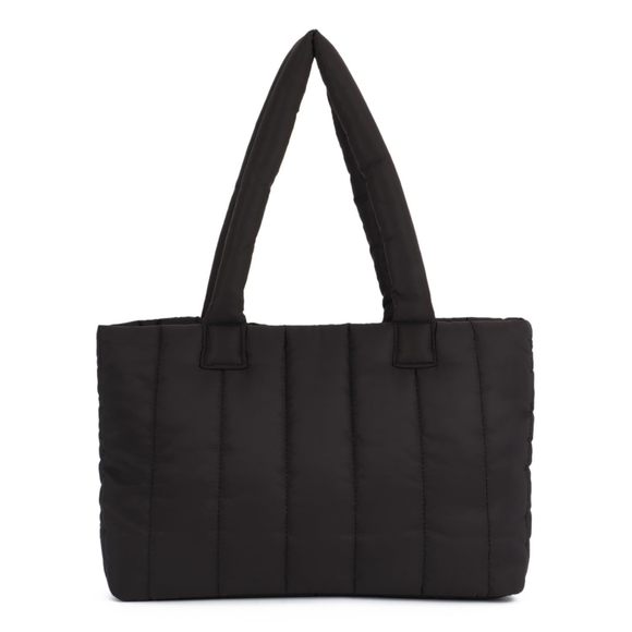 Puffer Tote Bag Quilted Puffy Tote Handbags Lhtweht Large Nylon XD - Picture 1 of 7
